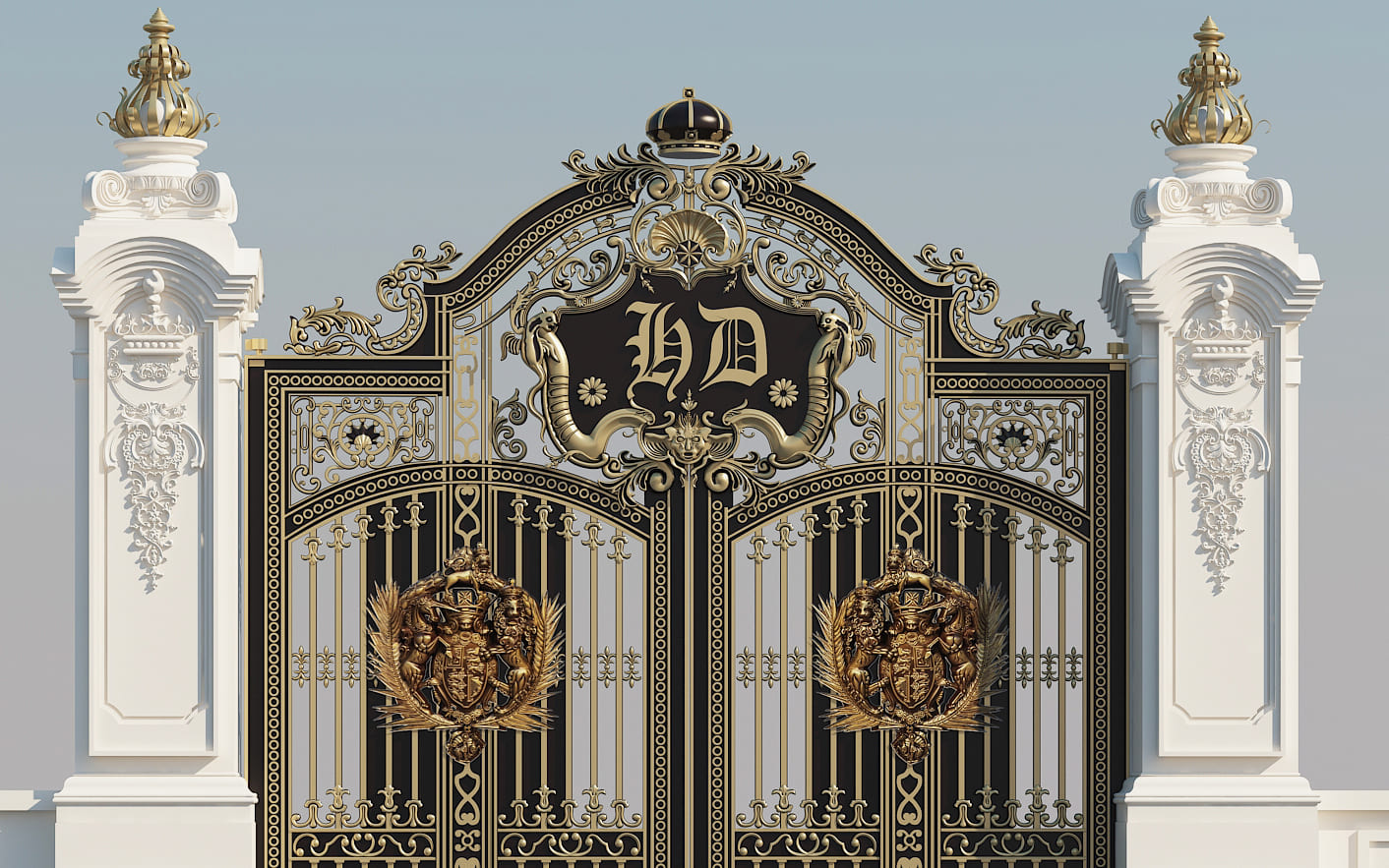 Dịch vụ gia công cổng ngõ biệt thự cao cấp tại Đà Nẵng