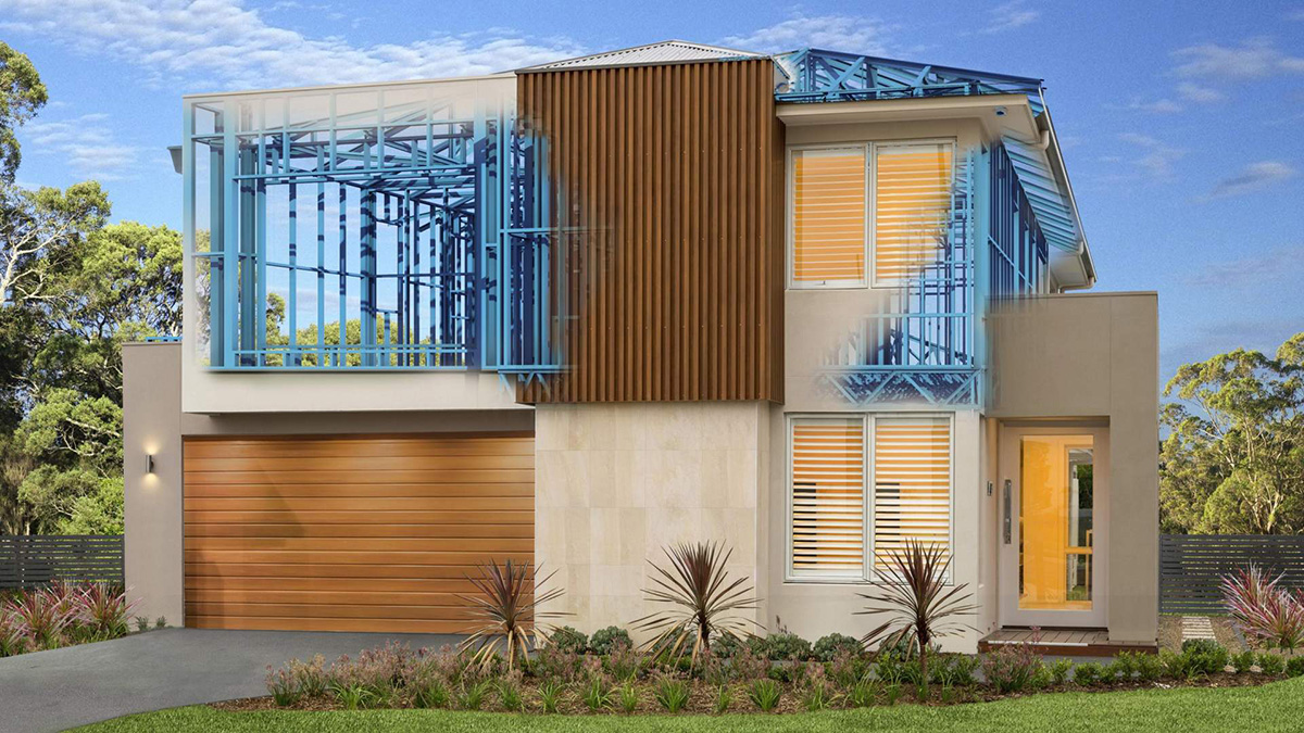 Mẫu nhà ở thi công bằng thép tiền chế tại Đà Nẵng