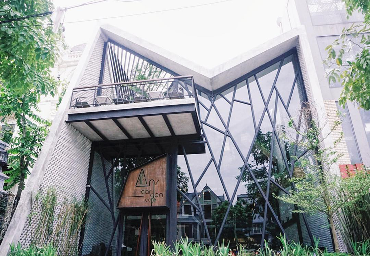 Thi công quán cà phê bằng thép tiền chế tại Đà Nẵng
