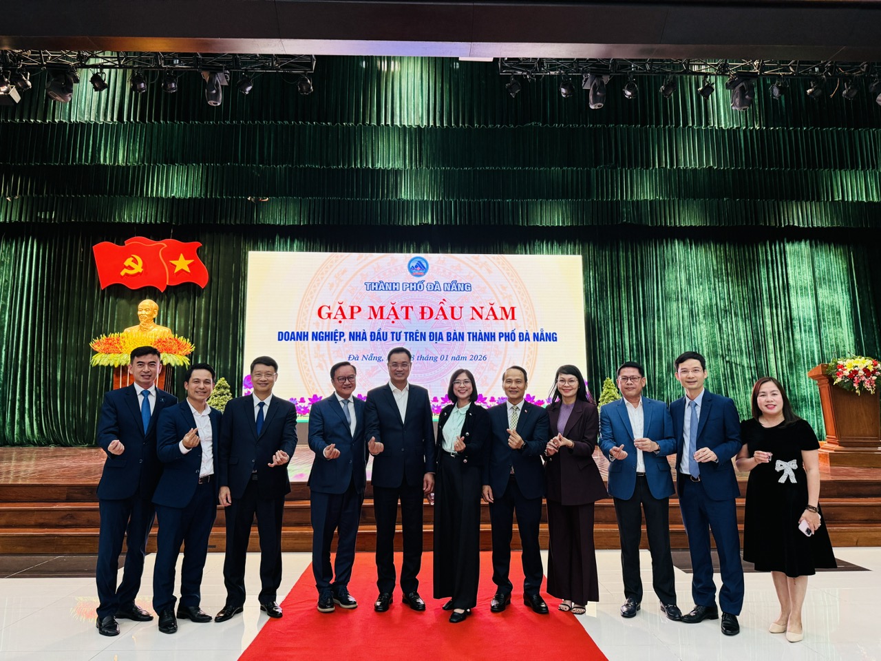 Nhà Thép Toàn Cầu tham dự Hội nghị gặp mặt doanh nghiệp, nhà đầu tư TP Đà Nẵng đầu năm 2026